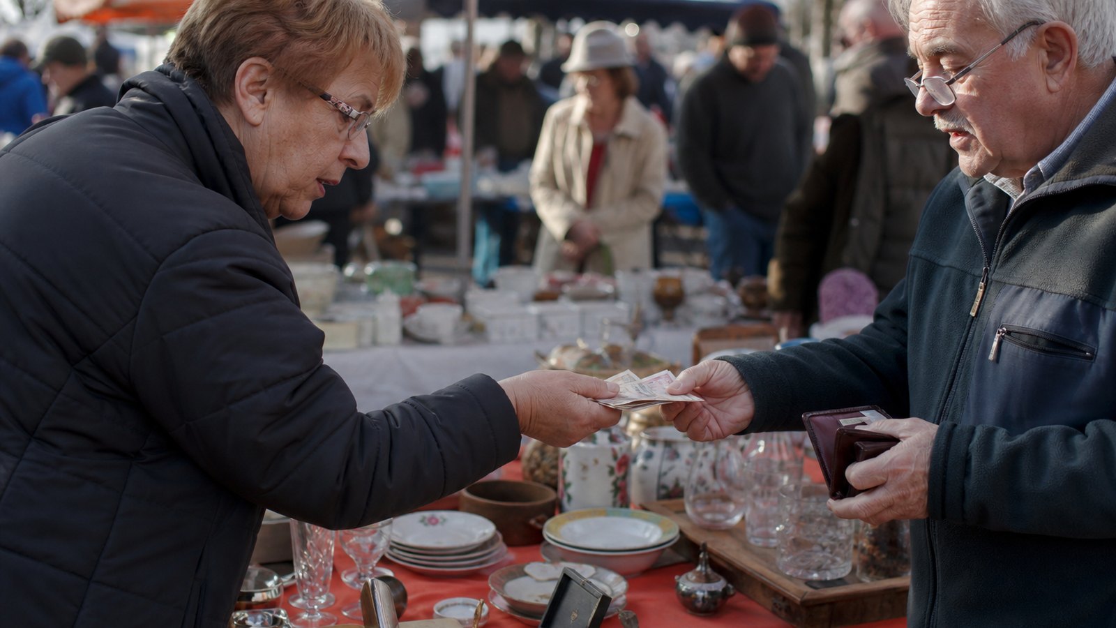 Suivi des paiements des exposants d'un événement